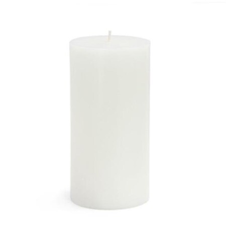 Jeco Jeco CPC-040-12 3 x 6 in. Citronella Pillar Candle; White - 12 Piece CPC-040_12